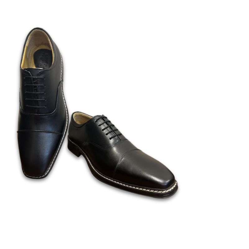 Men’s Classic Black Oxford Formal Shoes - Image 5