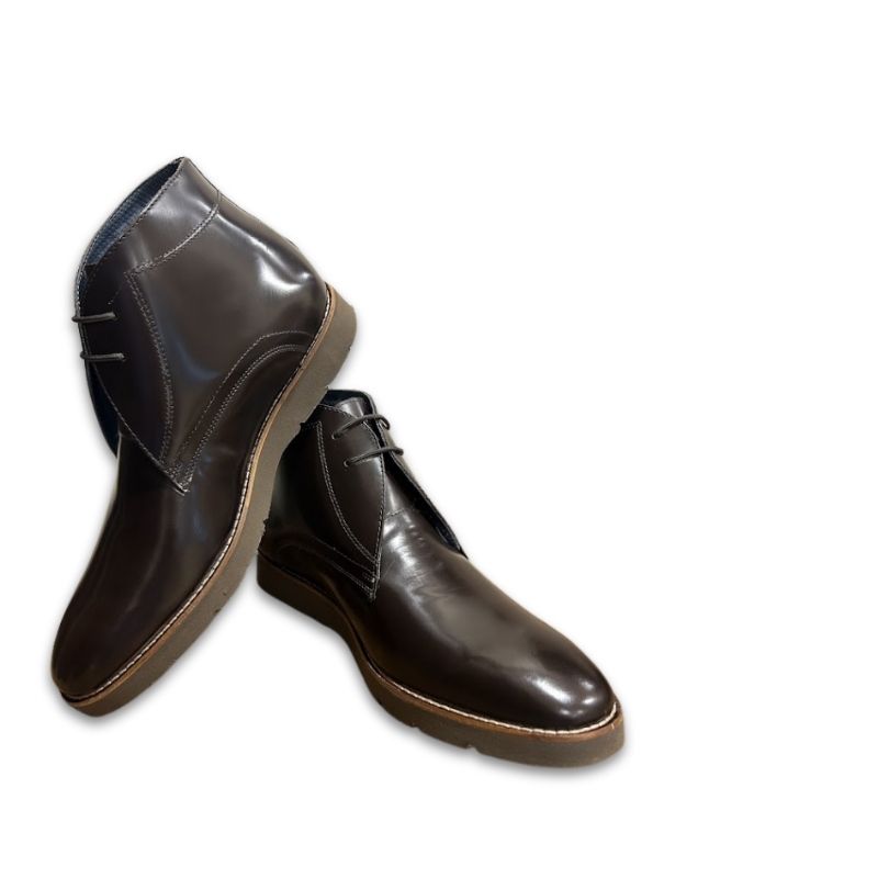 Men’s Premium Leather Chukka Boots - Image 3