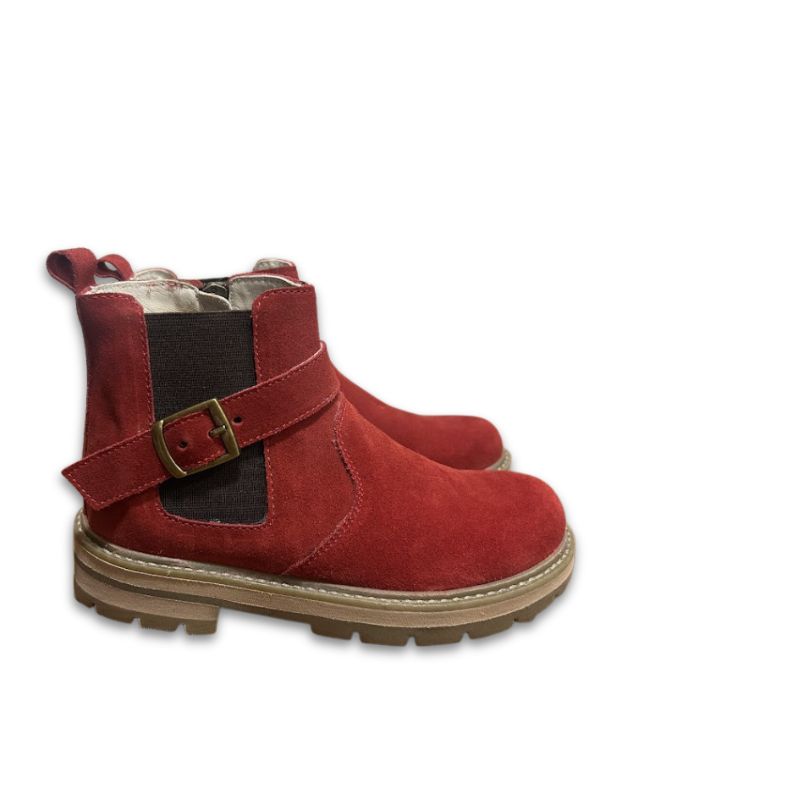 Kids Red Chelsea Boots - Image 5