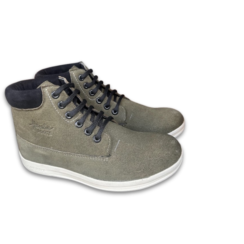 Kid’s Casual Lace-Up Ankle Boots - Image 3