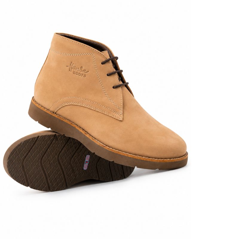 Men's Genuine Leather Desert Boots - Image 3
