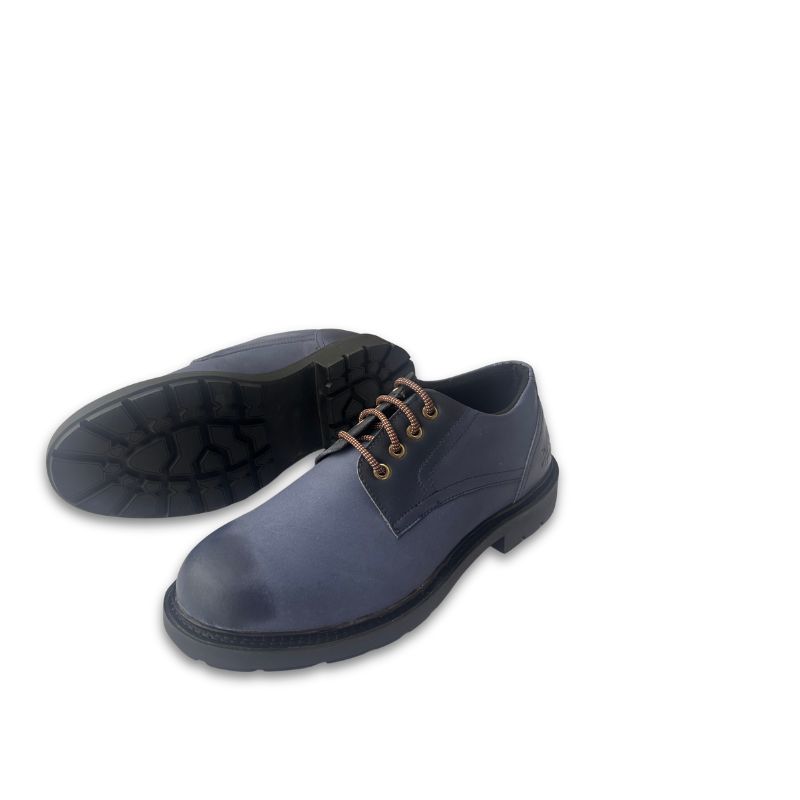 Men's Casual Lace-Up shoes Navy Blue - Image 3