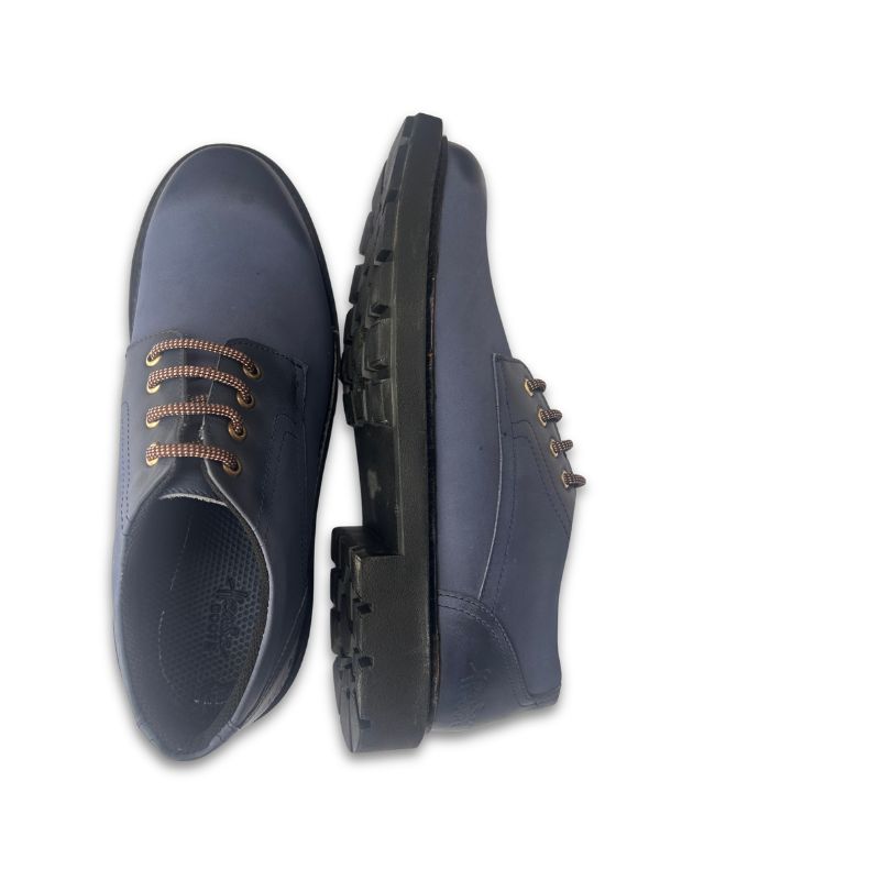 Men's Casual Lace-Up shoes Navy Blue - Image 4