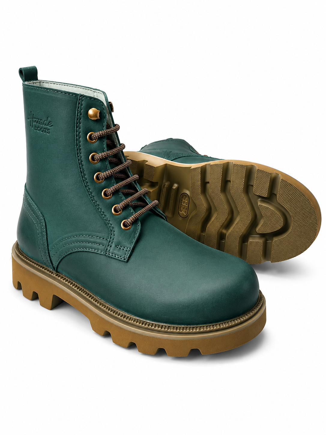 Hansa Boots Men's Genuine Leather Lace-Up High Ankle Boots - Image 2